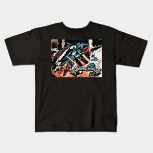 1960s Throwback Comic Book Art Kids T-Shirt